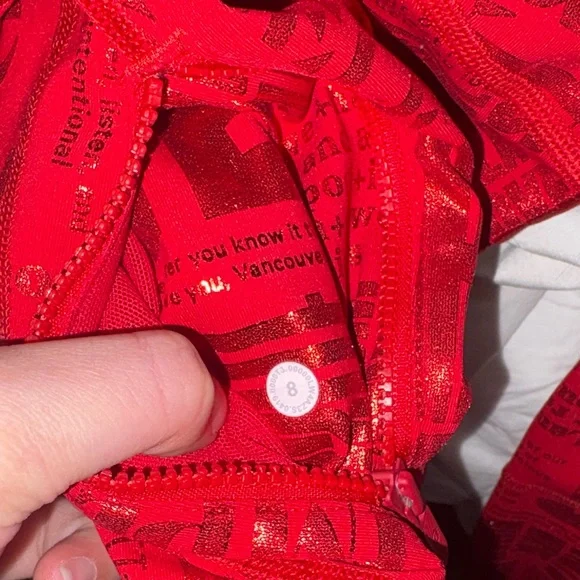 Lululemon define Jacket Lunar New Year Size 8 Great Condition - Picture 7 of 8
